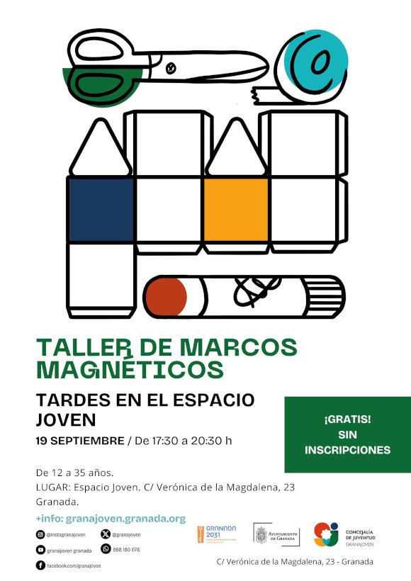 ©Ayto.Granada: Enredate: Taller de Marcos Magnticos